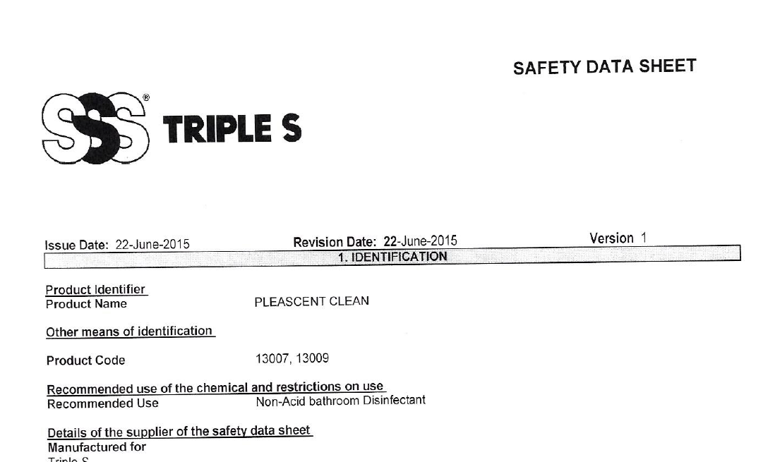 COVID-19 Cleaning INFO SHEET